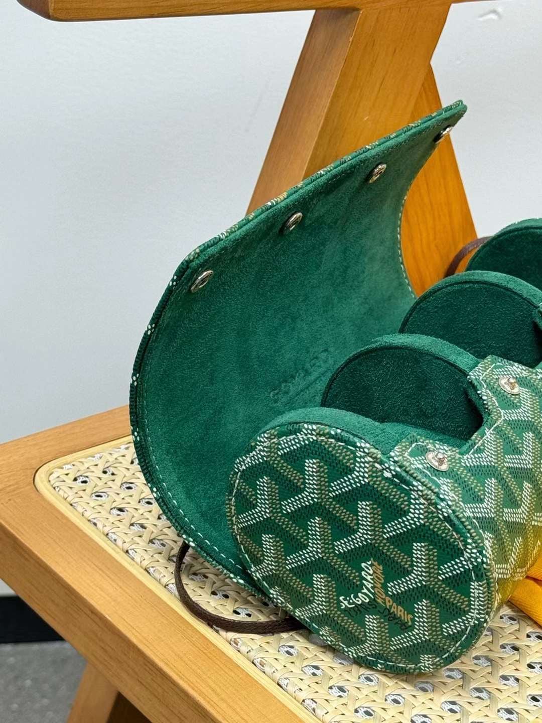 GOYARD 3 Watch Roll Case