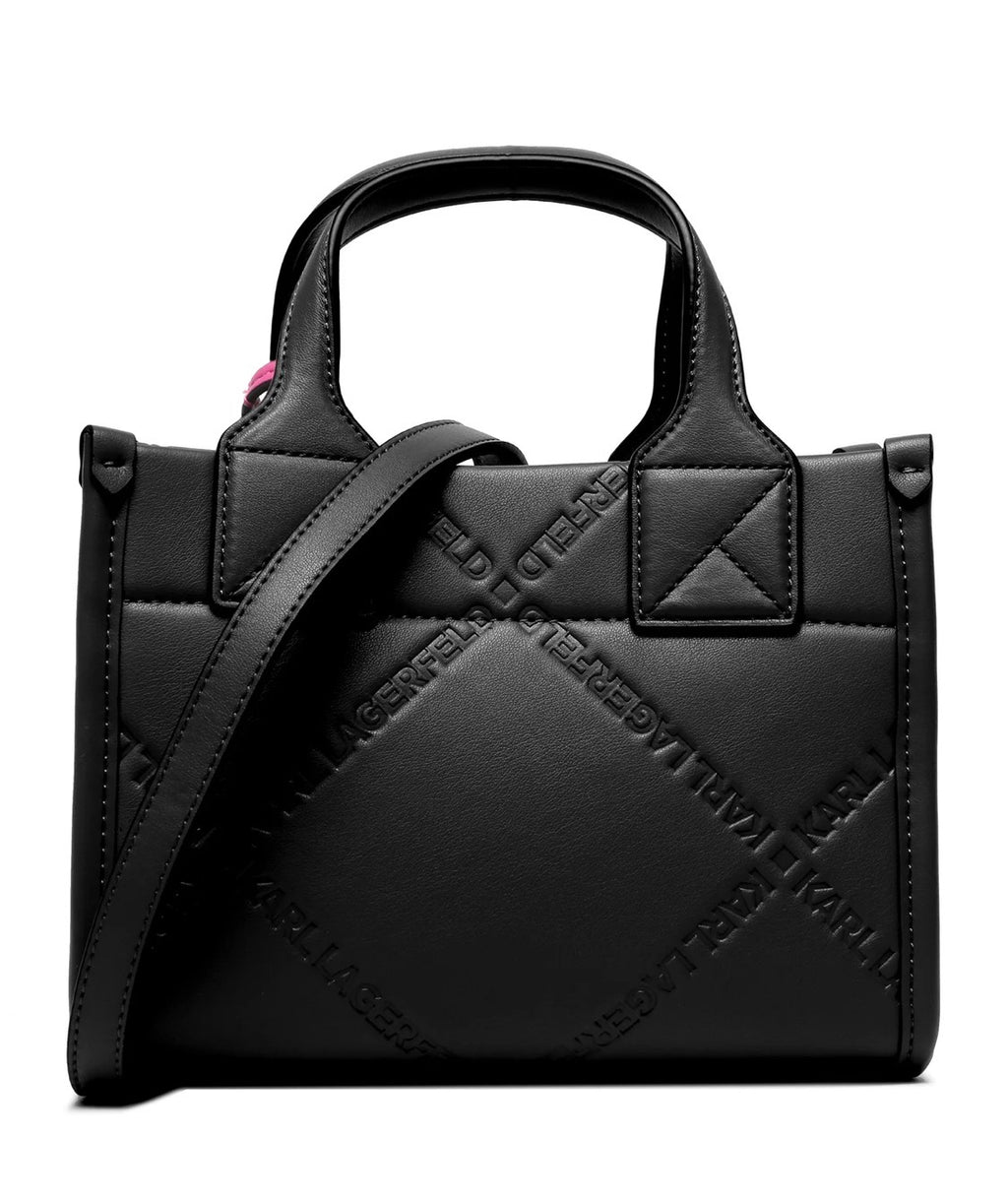 KARL LAGERFELD K/Skuare Small Black Tote Bag