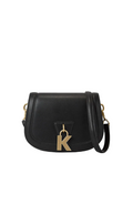 KARL LAGERFELD K/Lock Black Crossbody Bag
