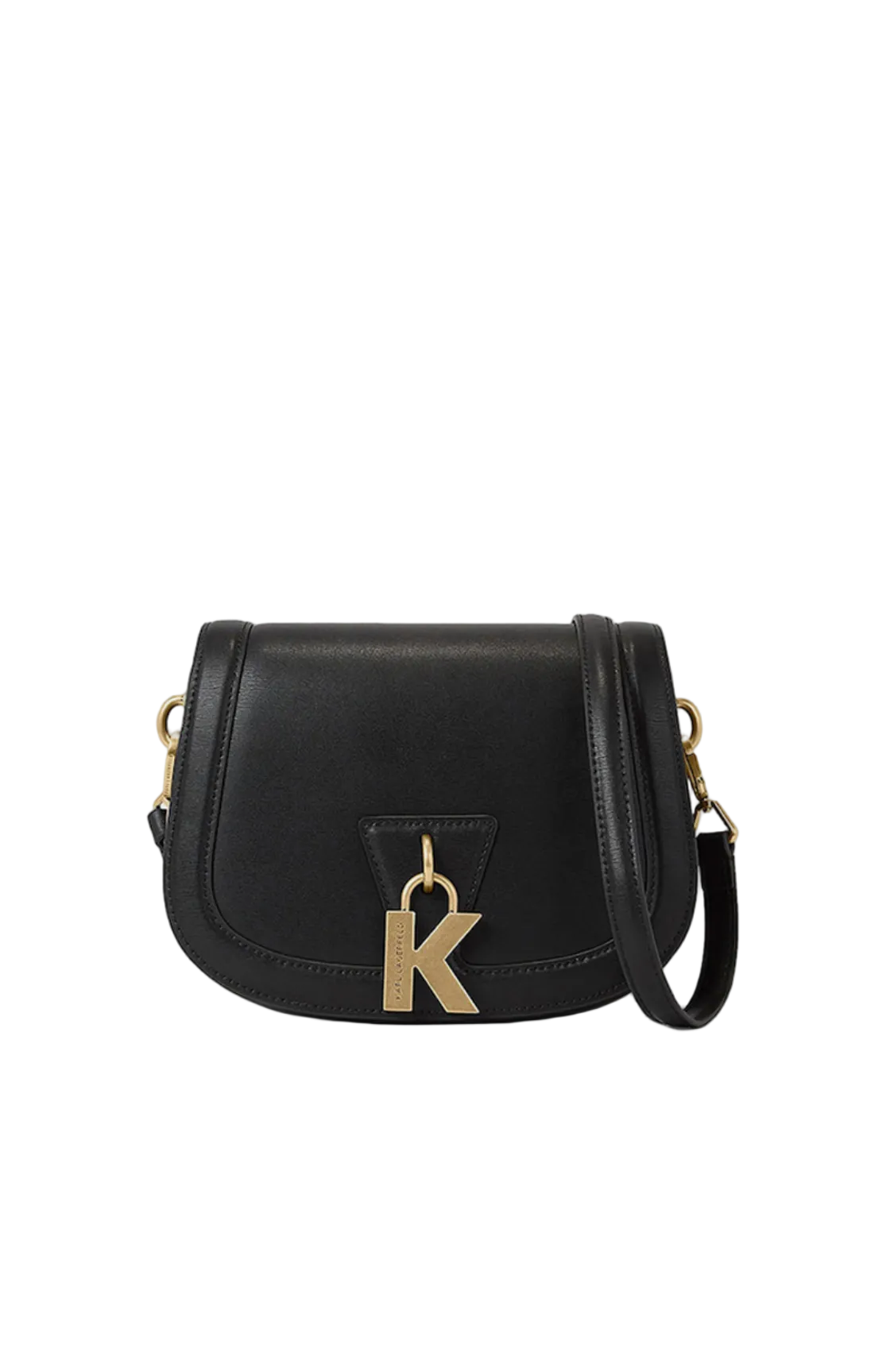 KARL LAGERFELD K/Lock Black Crossbody Bag