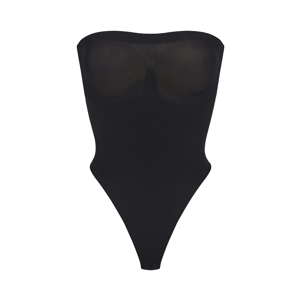 SEAMLESS SCULPT STRAPLESS THONG BODYSUIT