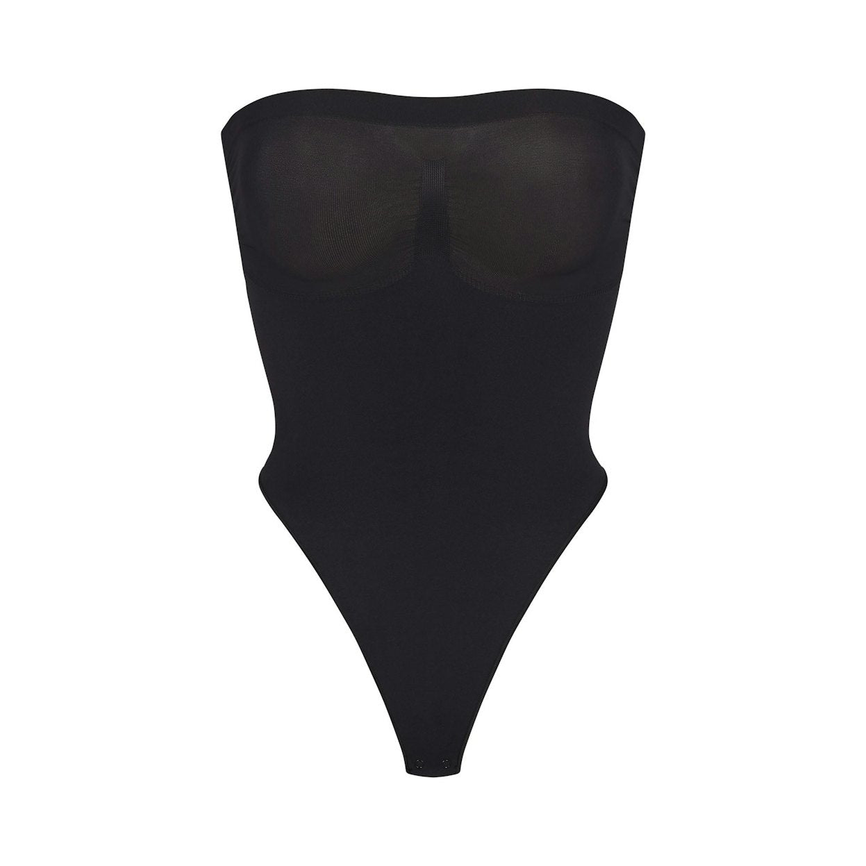 SEAMLESS SCULPT STRAPLESS THONG BODYSUIT