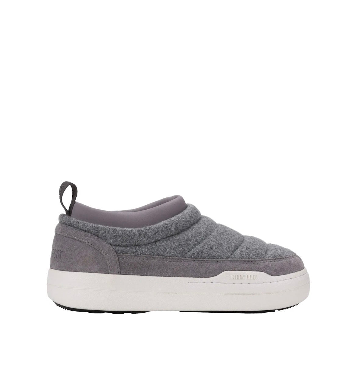 MOON BOOT Park Soft Felt Grey Sneaker