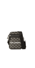 KARL LAGERFELD K/Monogram Klassik Small Crossbody Bag