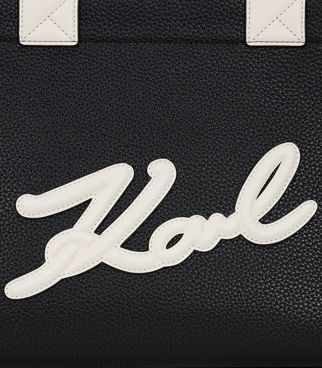 KARL LAGERFELD K/Skuare Grainy Medium Tote Bag