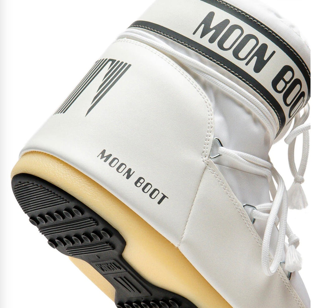 MOON BOOT Icon Low Ankle Boots White
