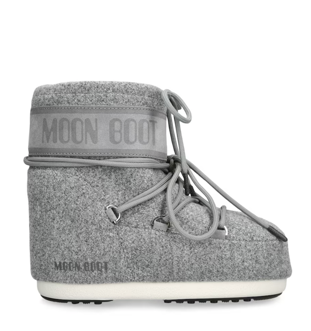 MOON BOOT Felt Icon Low Ankle Boot