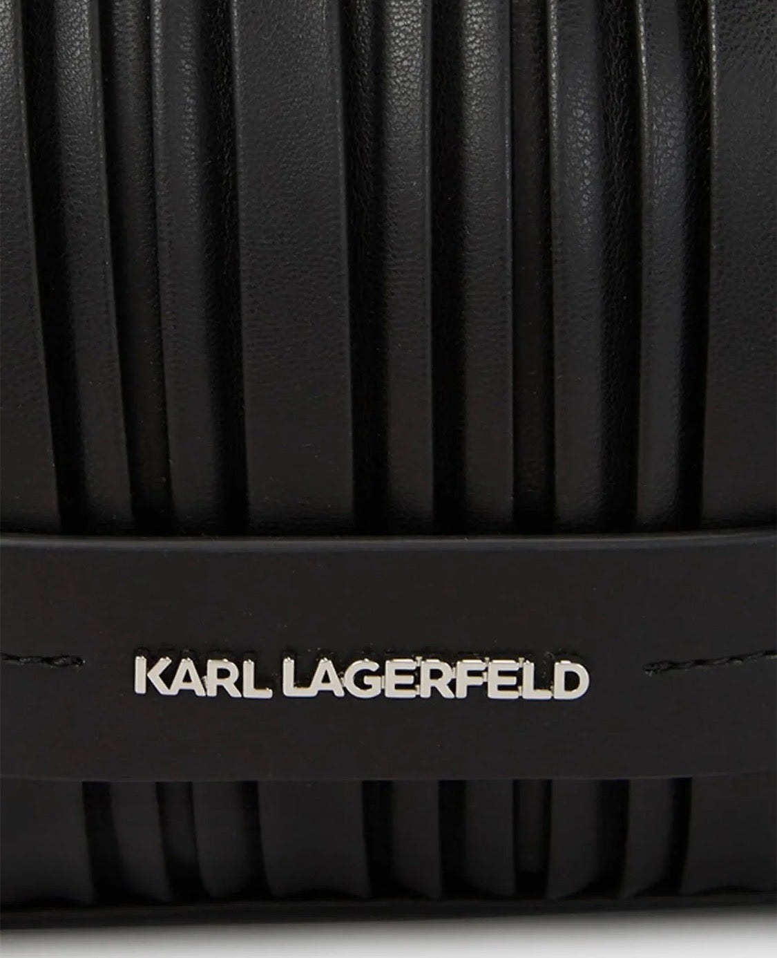 KARL LAGERFELD K/Kushion Black Shoulder Bag