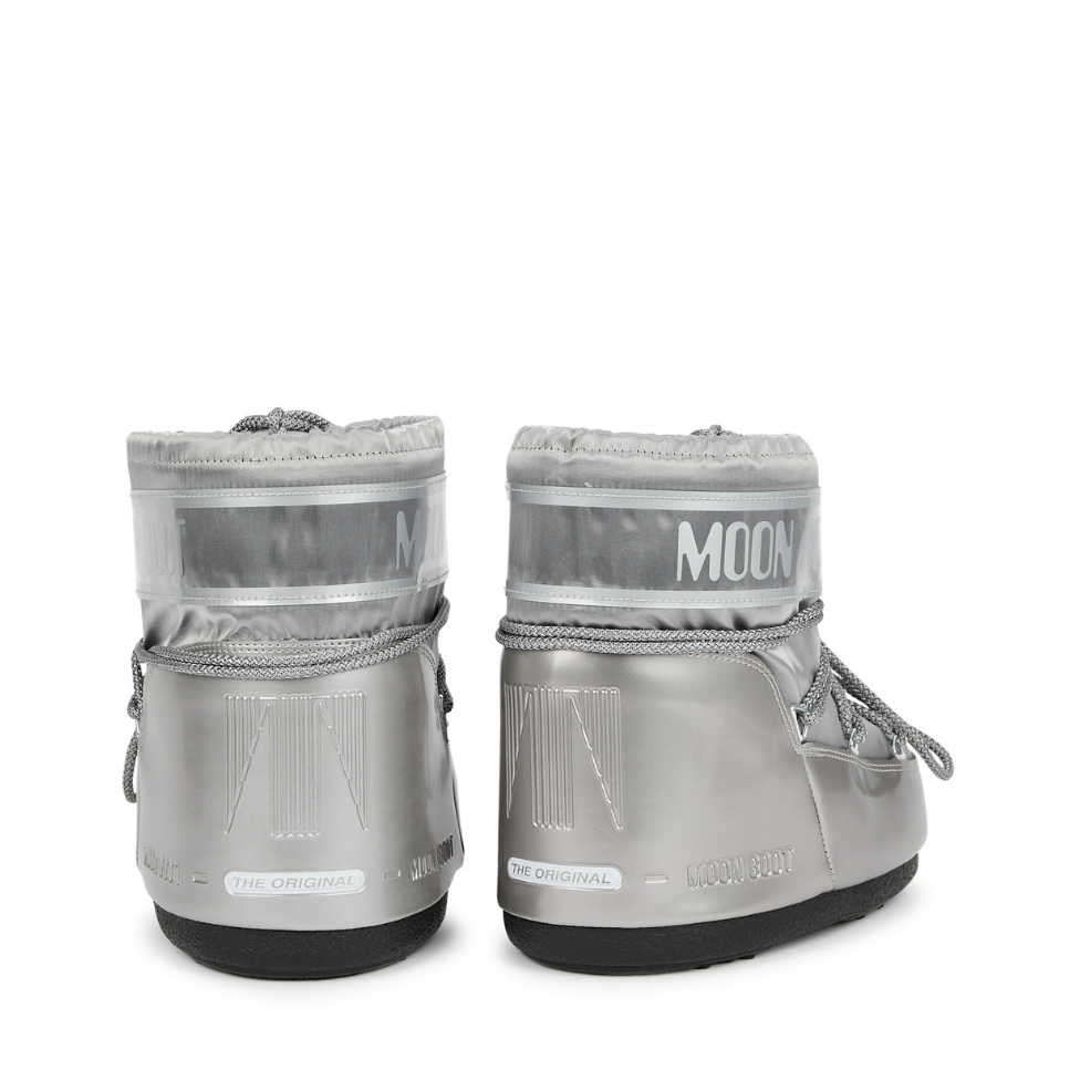 MOON BOOT Icon Low metallic snow boots