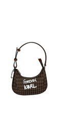 KARL LAGERFELD K/Ikonic 2.0 Mono Cc Black/Brown Camerabag