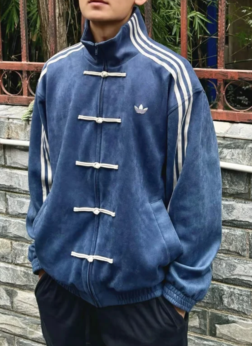 ADIDAS x CNY NYE Blue Jacket 26'