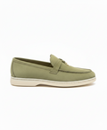 Mocassins Sage green Suede Summer Charms Walk