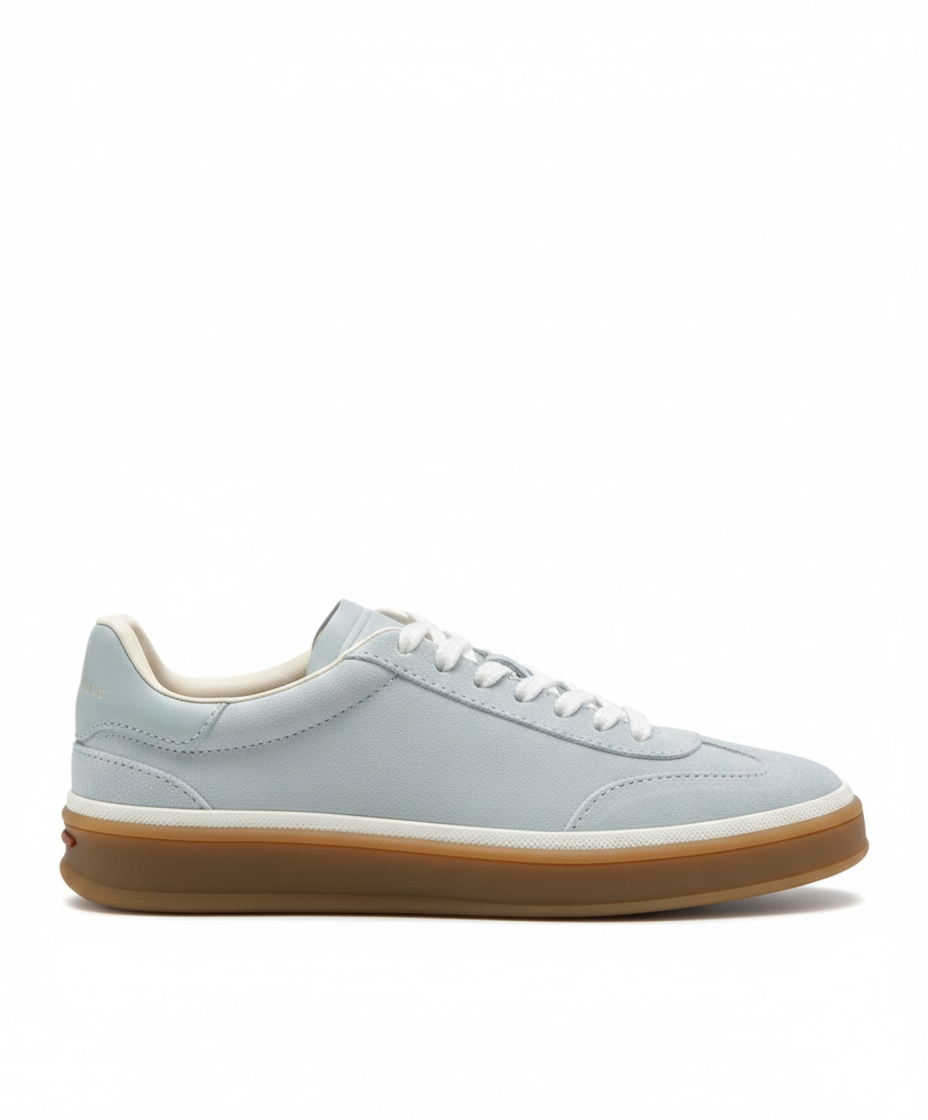 Tennis Walk Light Blue Sneaker Calfskin