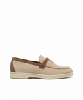Moccassins Sandstone/Chestnut Suede Summer Charms Walk