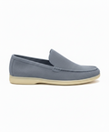 Moccasins Summer Walk Light Blue Suede