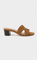Hermès Oasis Braided Goat Sandals