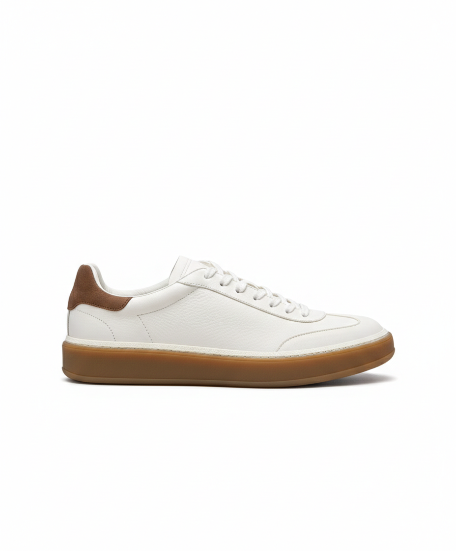 Tennis Walk White Sneaker Calfskin