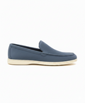 Moccasins Summer Walk Blue Suede