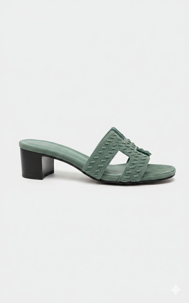 Hermès Oasis Braided Goat Sandals