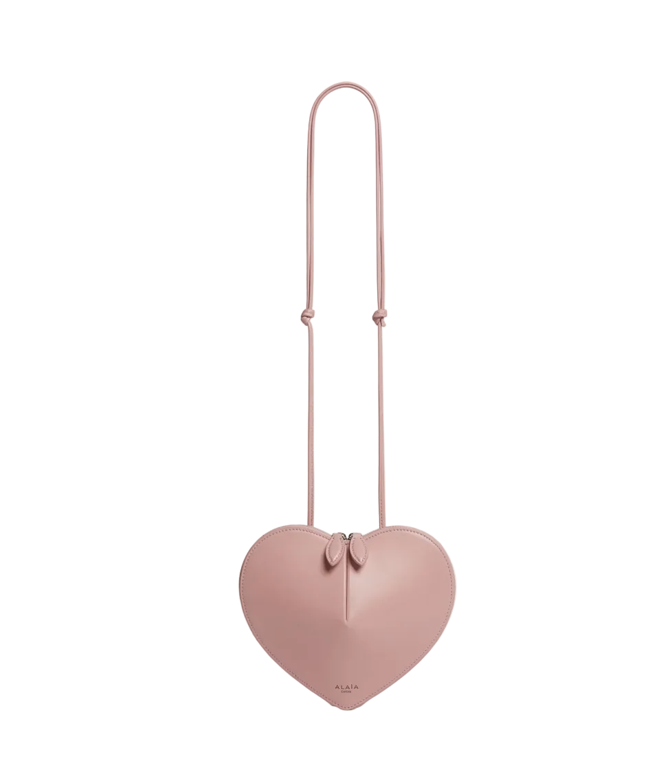 LE CŒUR BAG IN PINK CALFSKIN
