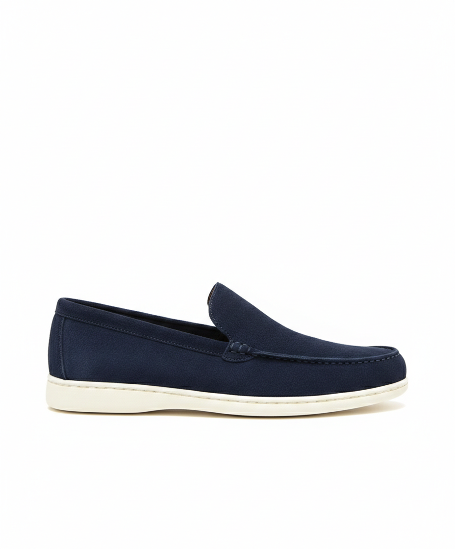 Moccasins Summer Walk Dark Deep Sea Suede