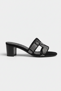 Hermes Oasis Sandals Figure Artistique Motif