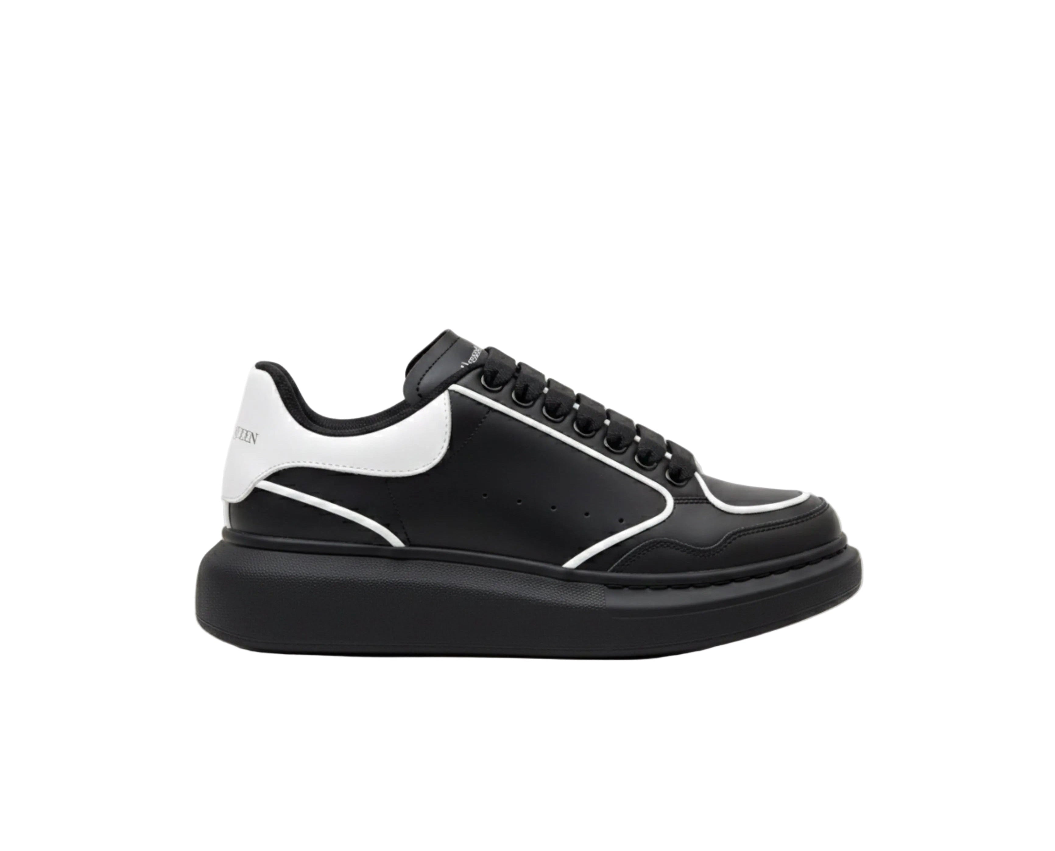 Oversized Larry Leather Black Low-top sneaker