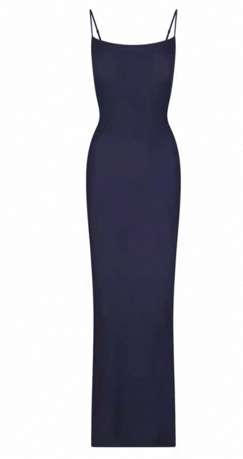 SOFT LOUNGE LONG SLIP DRESS