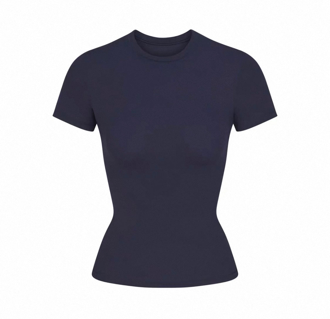 COTTON RIB T-SHIRT