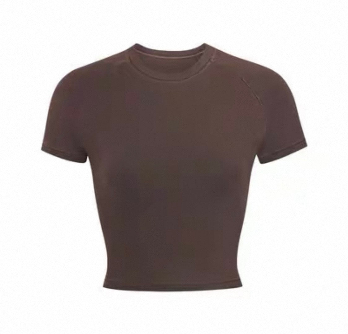 VINTAGE CROPPED RAGLAN T-SHIRT
