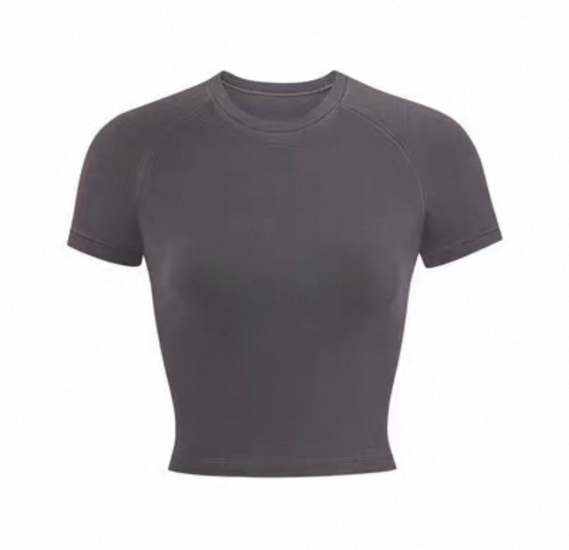 VINTAGE CROPPED RAGLAN T-SHIRT