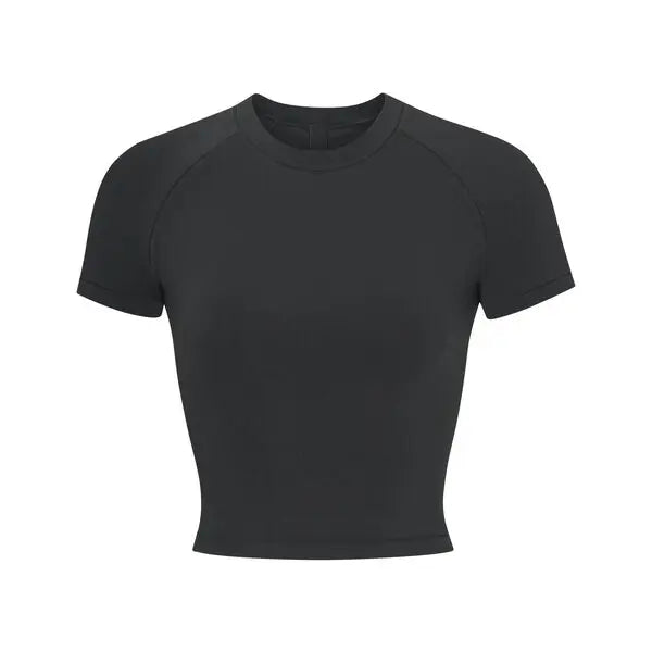 VINTAGE CROPPED RAGLAN T-SHIRT