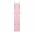 FITS EVERYBODY LACE LONG SLIP DRESS