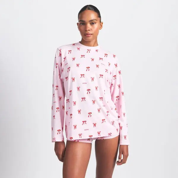 BOYFRIEND SHORTY PAJAMAS SET