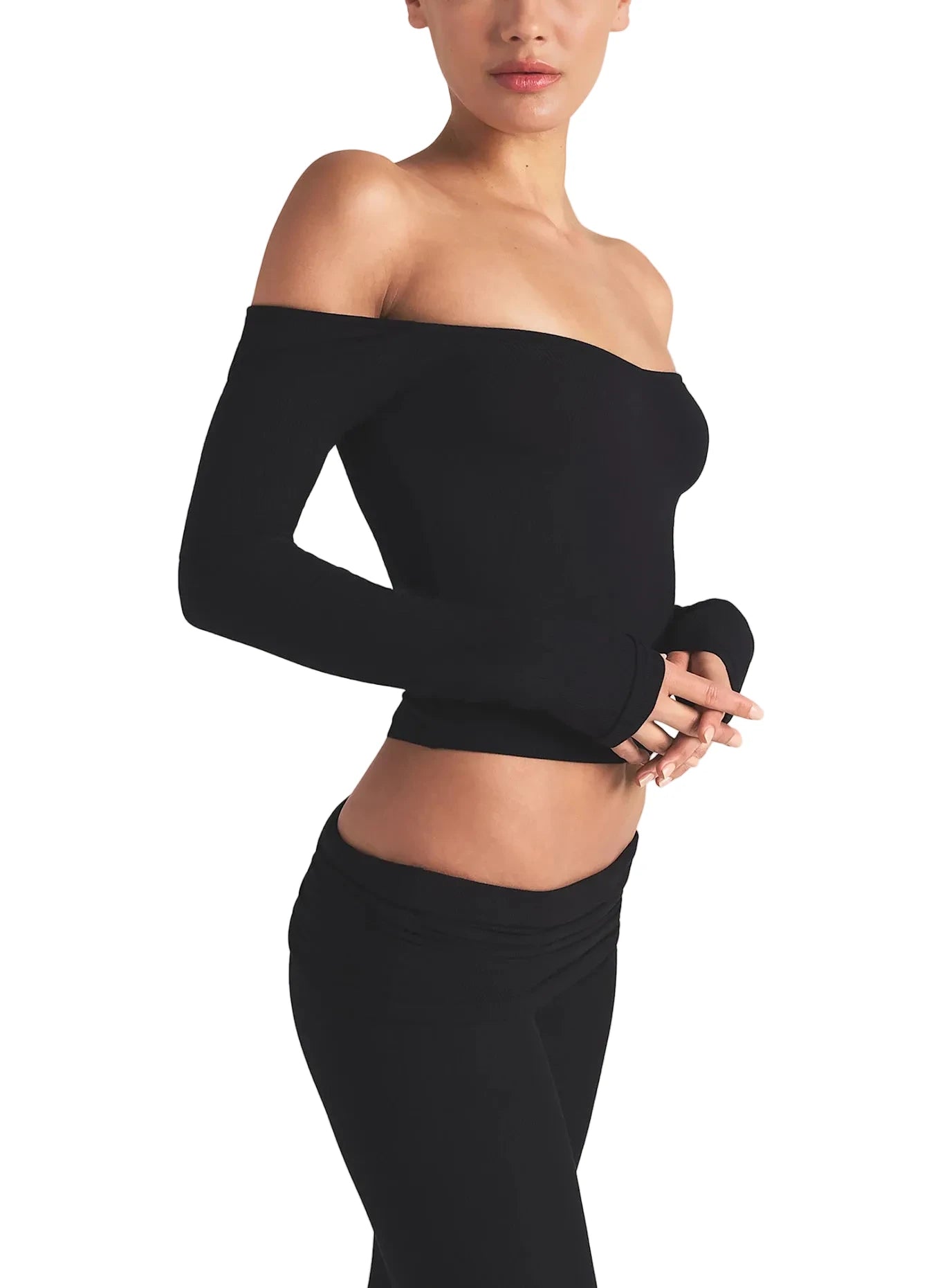 SOFT LOUNGE OFF THE SHOULDER SET