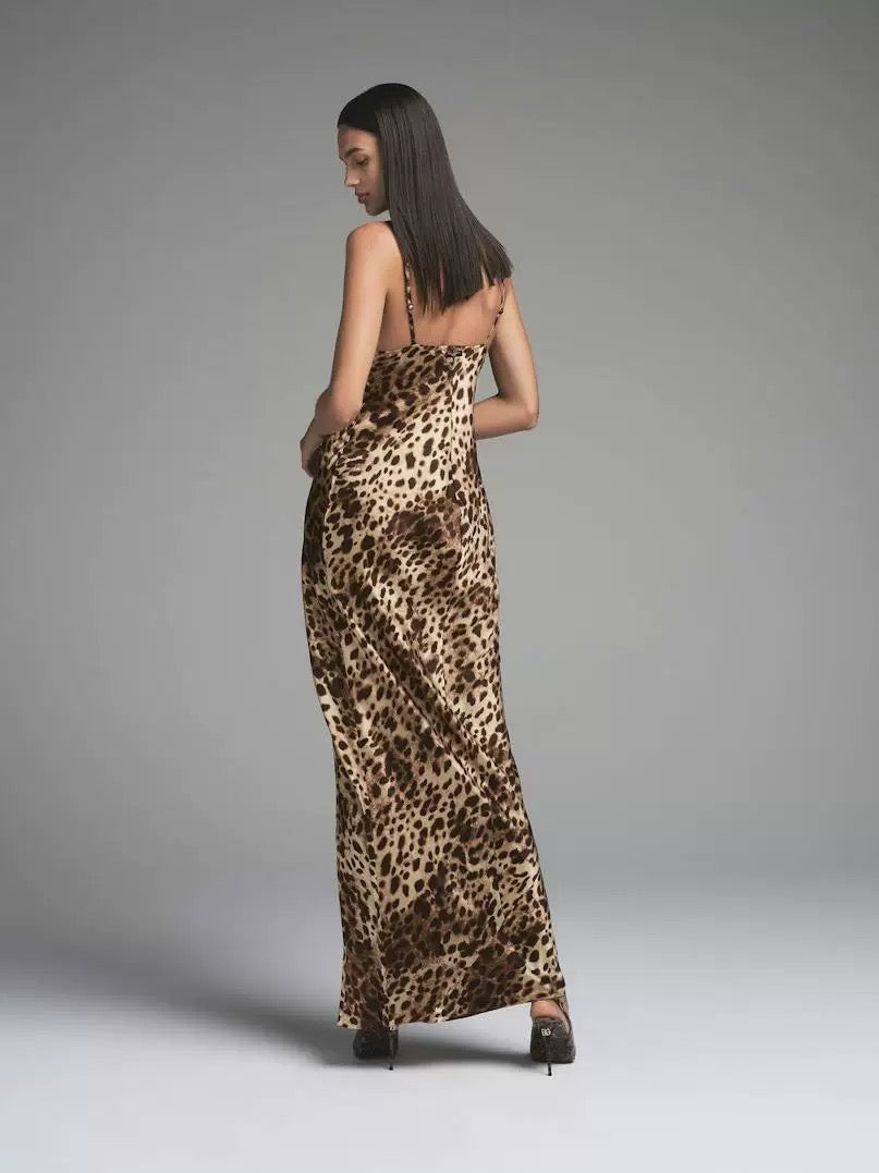 Dolce&Gabbana x SKIMS Silk Long Slip Dress