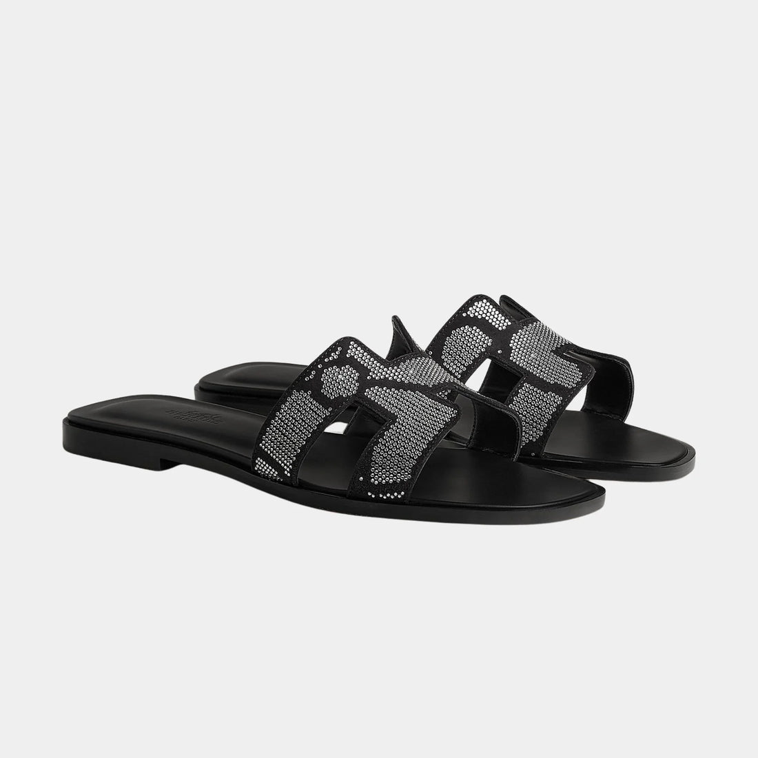 Hermès Oran Figure Artistique Rhinestone Sandal