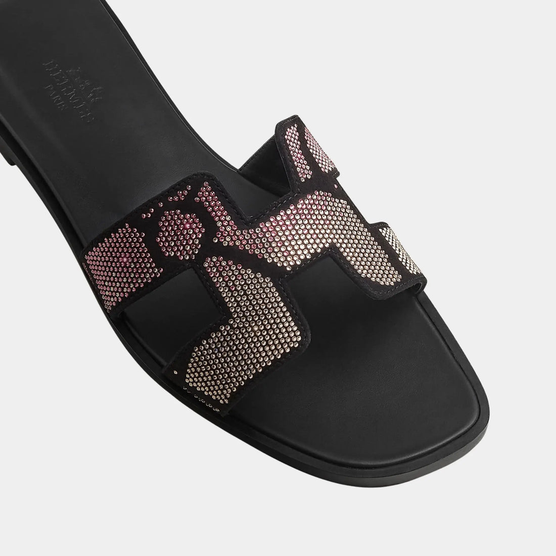 Hermès Oran Figure Artistique Rhinestone Sandal