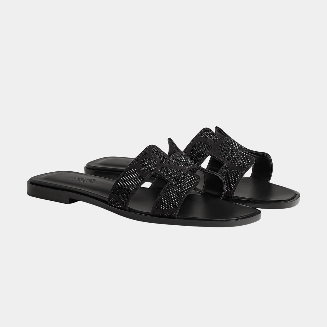 Hermès Oran Figure Artistique Rhinestone Sandal