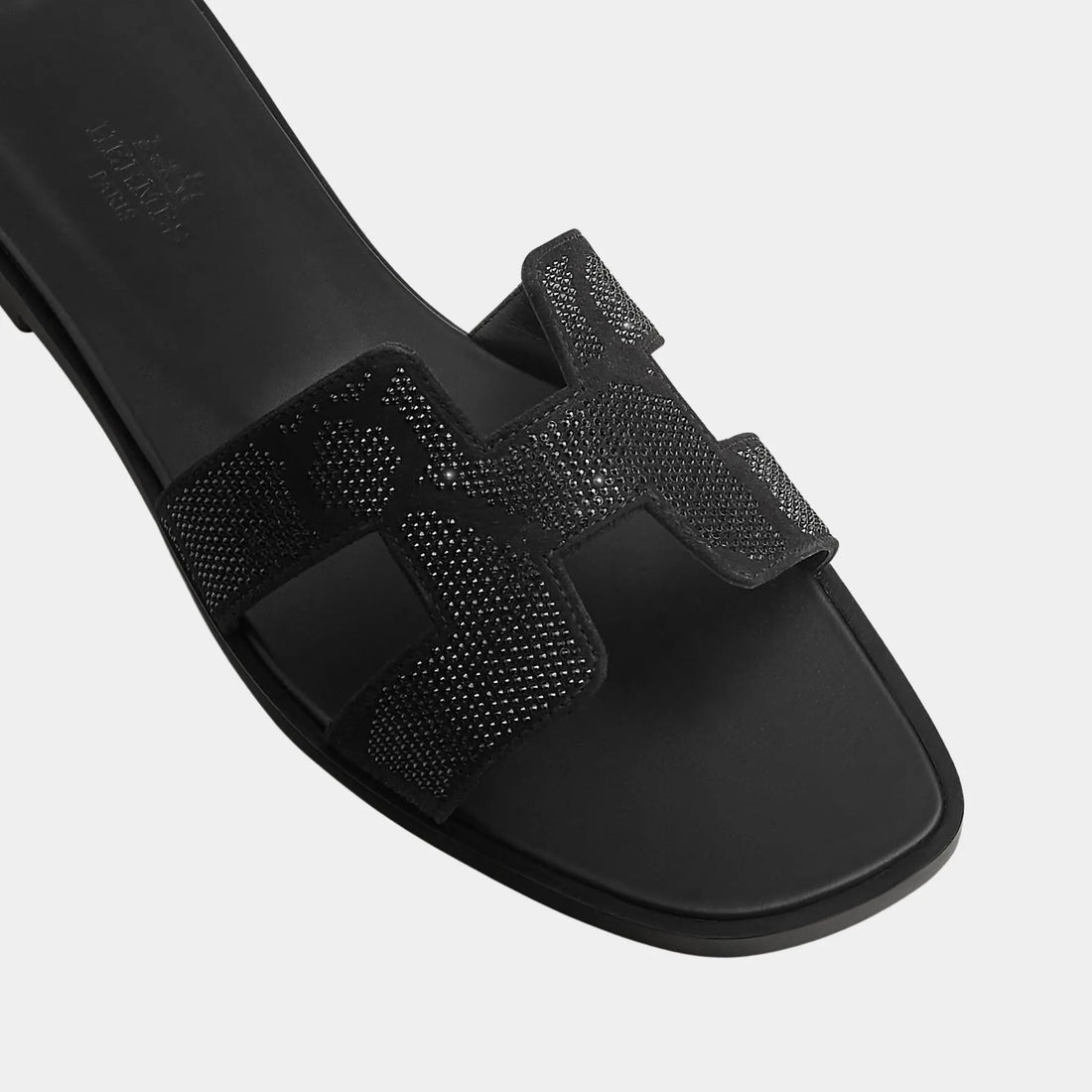 Hermès Oran Figure Artistique Rhinestone Sandal