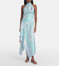 Pucci Aqua Mirage Asymmetrical Set