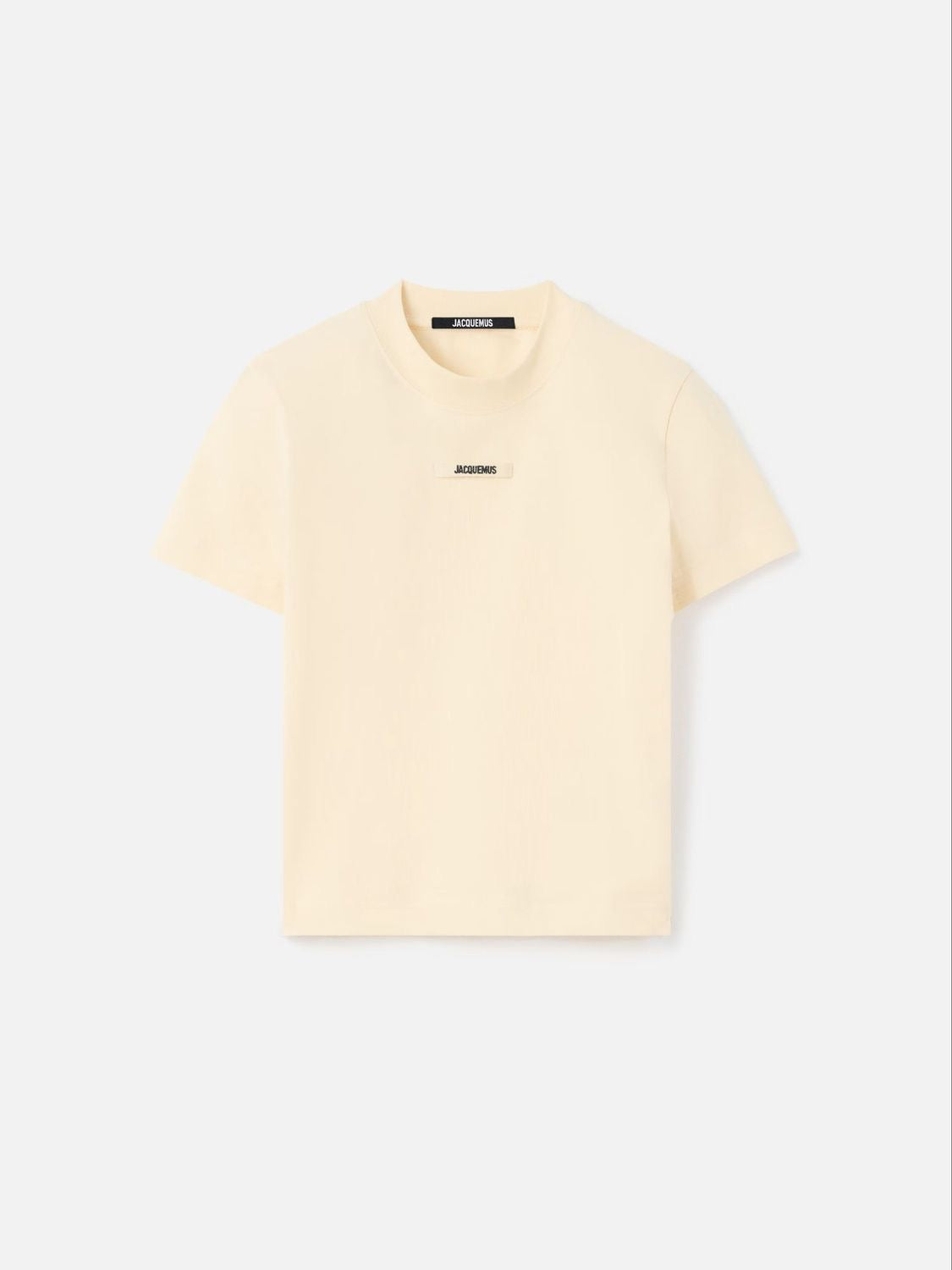 LES CLASSIQUES The Gros Grain t-shirt in Light beige