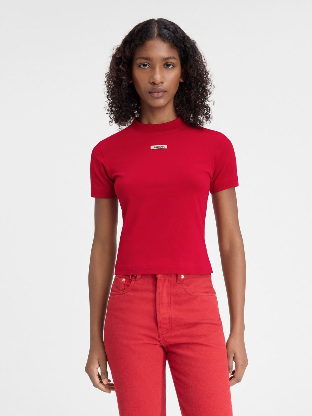 LES CLASSIQUES The Gros Grain t-shirt in Red