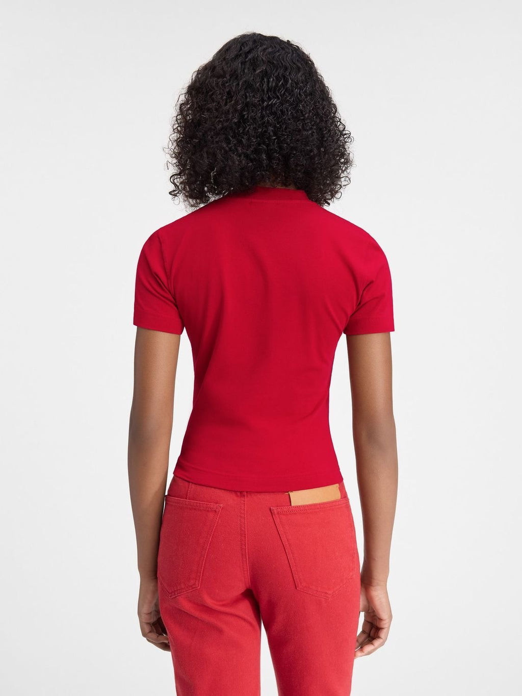 LES CLASSIQUES The Gros Grain t-shirt in Red