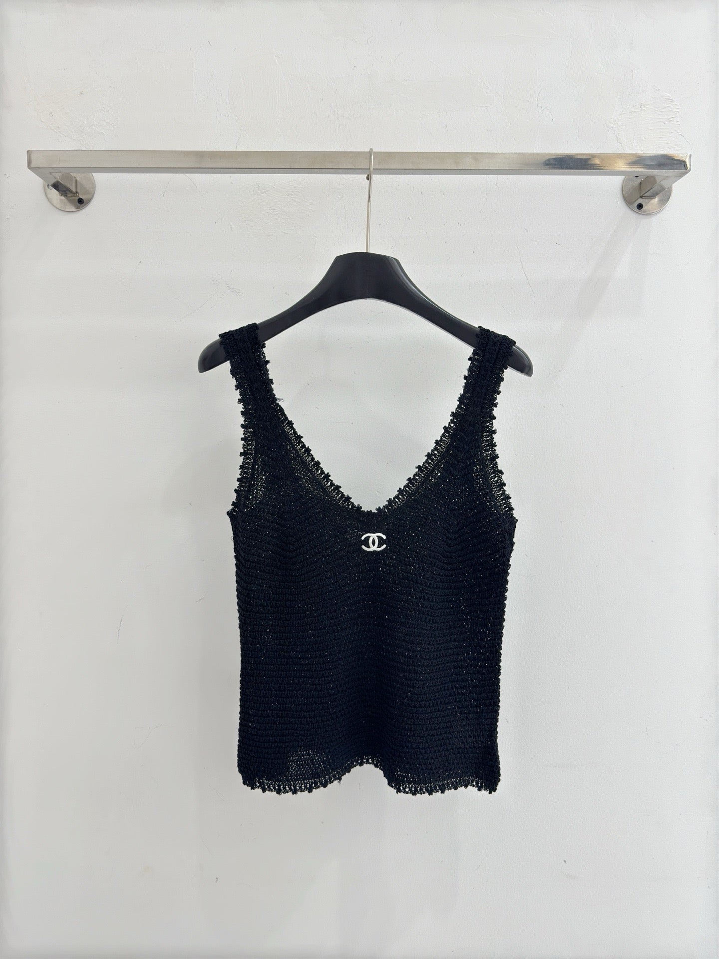 Chanel Ribbed Tank Top