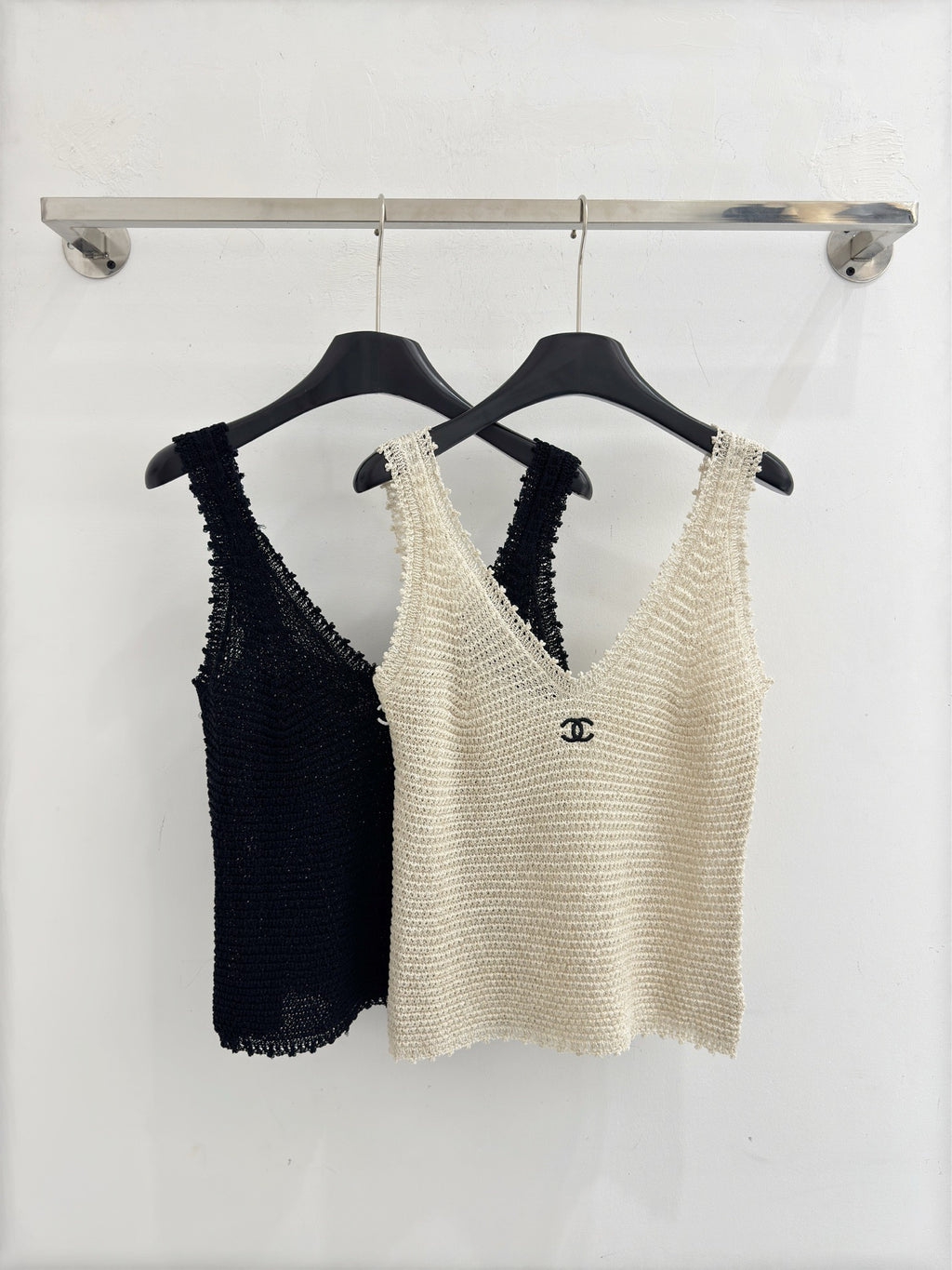 Chanel Ribbed Tank Top