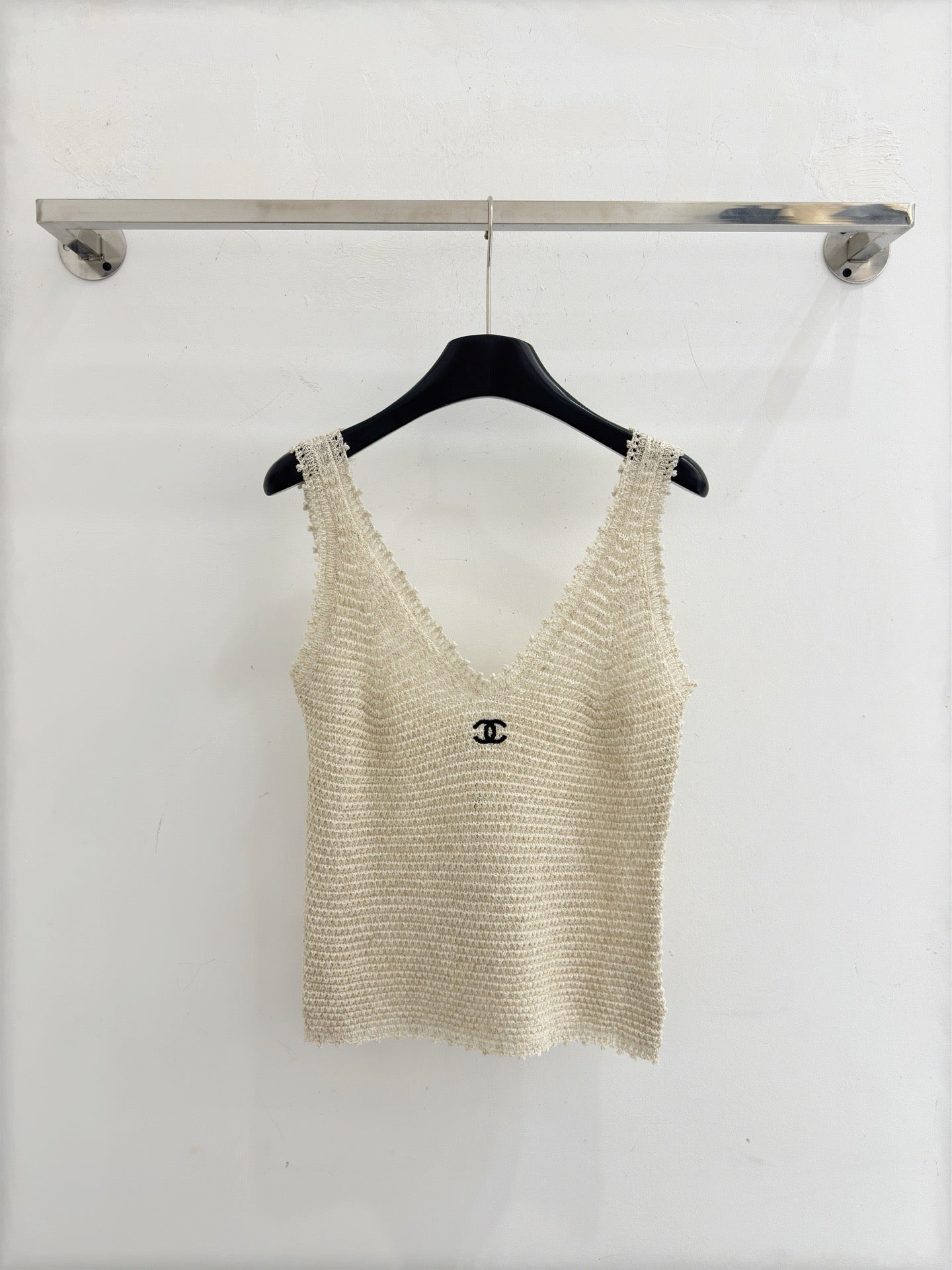 Chanel Ribbed Tank Top