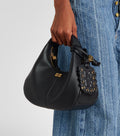 GANNI Mini Black Hobo bag