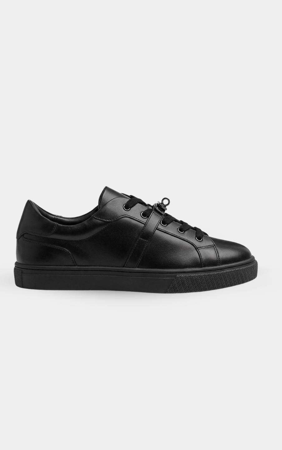 Hermès Day Leather Black Sneaker