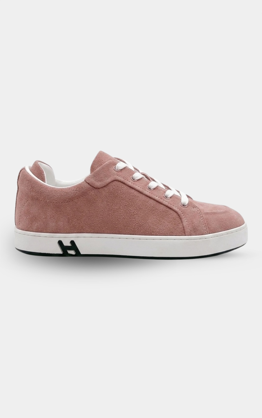 Hermès Kid Pink Suede Sneaker